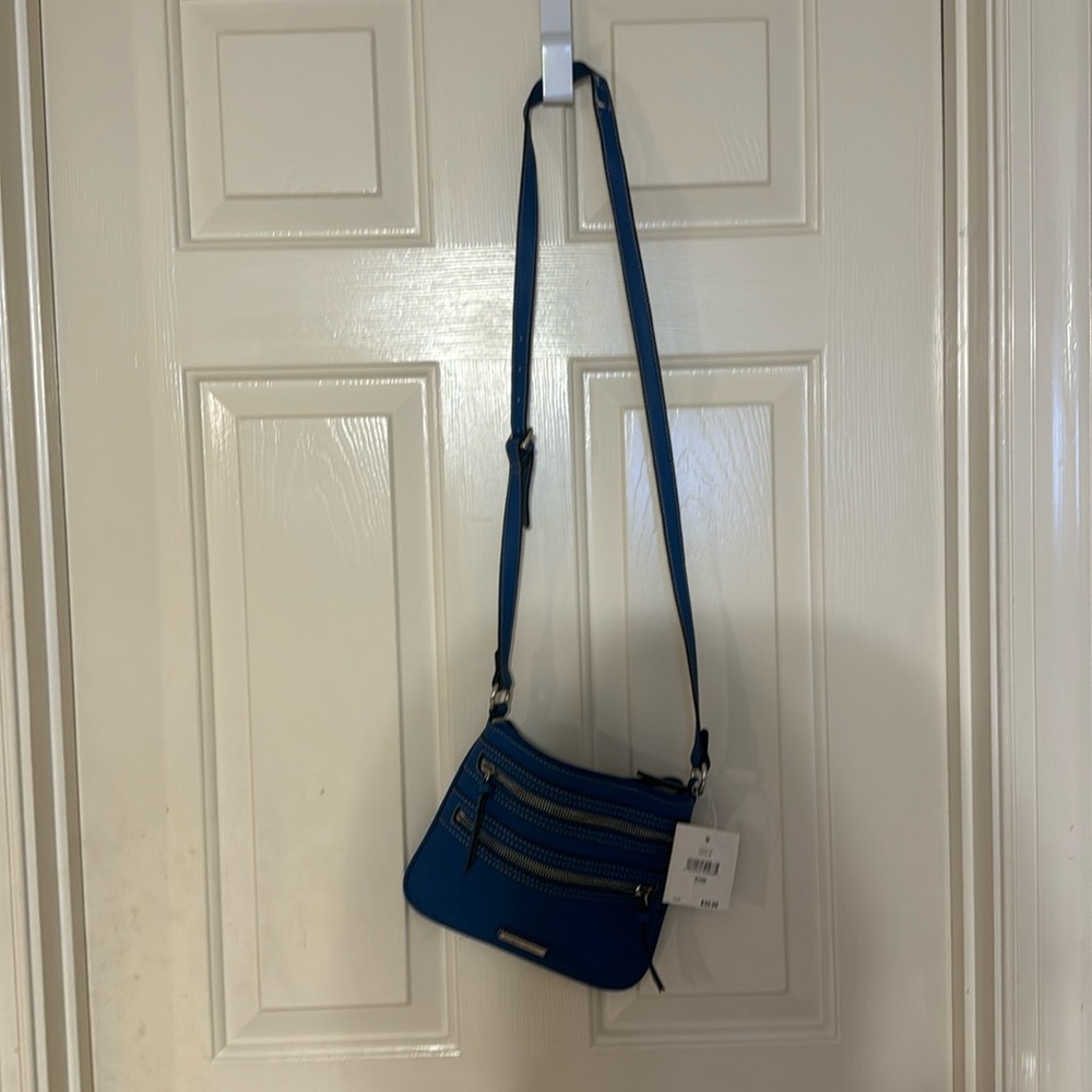 Blue crossbody